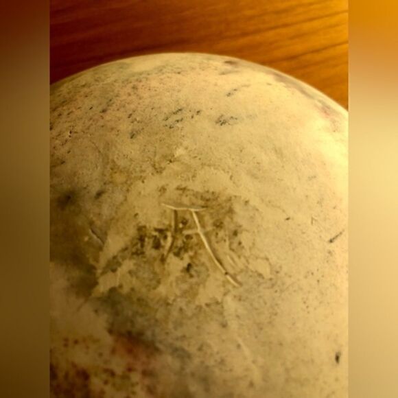 Beautiful Studio Pottery Dish Catch All Jewelry Tray~~Moon Egg Organic Look - Picture 14 of 16